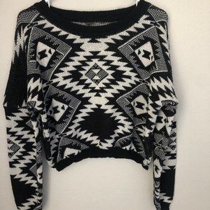 Cozy Women's Long Sleeve Crop Sweater